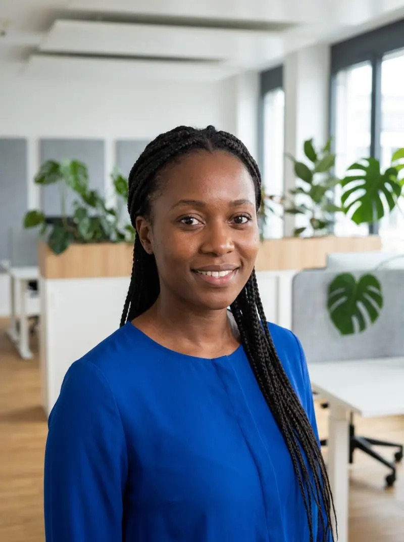 Efua Mensah, QA-Engineer für Testautomatisierung bei der K.O.R.S.